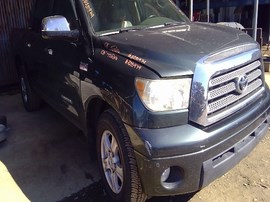 2008 TOYOTA TUNDRA, GREEN, LIMITED, CREW CAB, 5.7L, AT, 2WD. Z25979